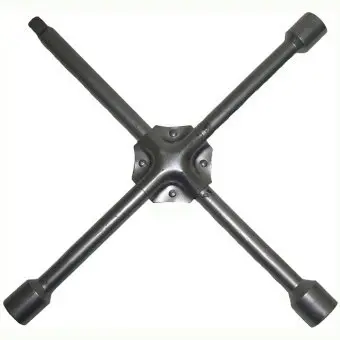 Ключ балонний хрестоподібний посиленний 17ммх19ммх21ммx1/2 Technics | 49-381