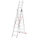 Драбина алюмінієва 3-х секційна Квітка PRO (3х8 сходинок) (110-9308)