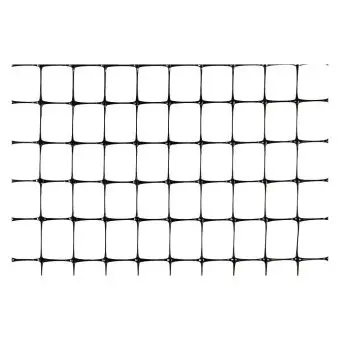 Сітка огороджувальна полімерна, 50г/м2, вічко 21х21, 1х200м VERANO | 68-904