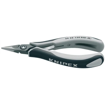 KNIPEX Прецизійні плоскогубці захватні для електроніки 34 22 130 ESD | 34 22 130 ESD
