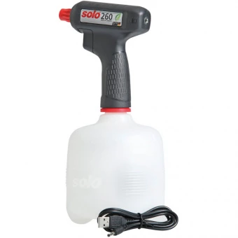Обприскувач акумуляторний ручний SOLO, Li-Ion, 3.7 В, 1.4 Аг, вага 0.3 кг | solo 260