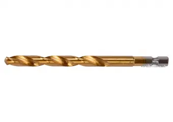 YATO Свердло по металу титанове YATO : HSS-ТІN, Ø= 8,5 мм, l= 117 мм, 6-гран. HEX-1/4"  | YT-44769