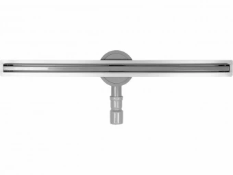 FALA Трап підлоговий лінійний з нержавіючої сталі SLIM; 80х 3х 7 см, сифон- 56 мм  | 71633