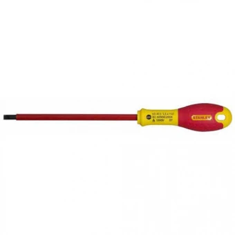 STANLEY 0-65-413 Отвертка FatMax изолированная (-) Sl 5,5 мм 150 мм