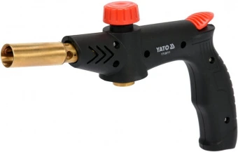 YATO Пальник газовий YATO : різьбове з'єднання EN417. до 1.7 кВт. п'єзозапал. 360°  | YT-36711