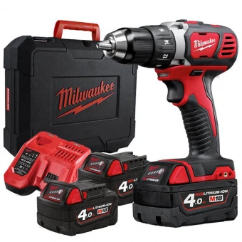 MILWAUKEE Дрель-шуруповёрт аккумуляторная M18 BDD-403C крут. мом. 60 Нм | 4933448362