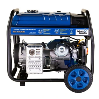 Бензиновий генератор BLUETOOLS BG7000E + олива (5.8 кВт) (220-7005)