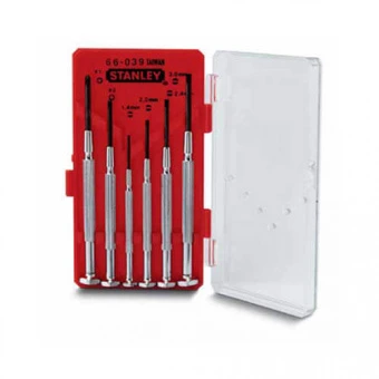 STANLEY 1-66-039 Набор 6 ед отверток для точной механики "Watchmaker" (часовые) 
