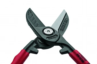 NWS Ножницы по металлу прямые тип "Английский" t = 1,0 - 1.2 мм, 300 мм, лезвия 75 мм. art. 078-12-3