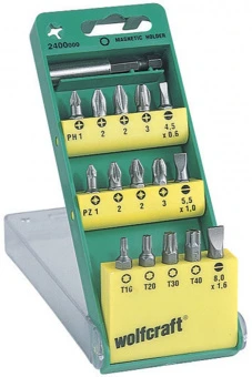 Wolfcraft коробка с насадками  // 2400000