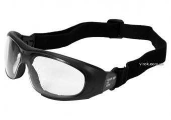 YATO Окуляри захисні YATO прозорі з регул. еластичним пояском  | YT-73766