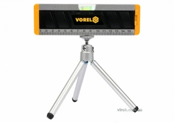 VOREL Рівень лазерний "міні" : L=170 мм, штатив  | 17560