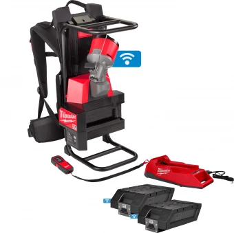 MILWAUKEE Аккумуляторный ранцевый вибратор для бетона MXF CV BP-602 | 4933479591