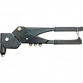 VOREL Заклепочник з обертовою головкою, l= 280 мм, для нітів 2,4; 3,2; 4,0; 4,8 мм  | 70100