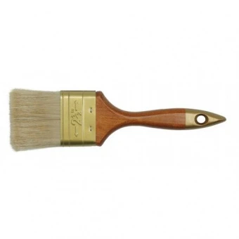 VOREL Пензель флейцевий "ПРОФІ" : дерев'яна ручка, L= 87 мм  | 09536