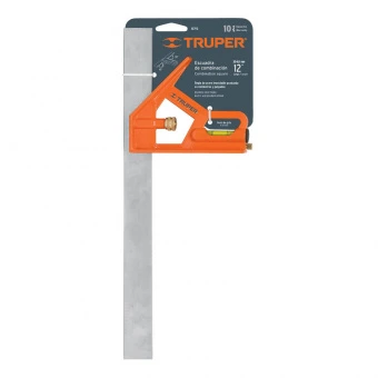 TRUPER ECT-12 Кутник, комбінований, 300мм нерж. сталь