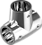 Тройник релинга нержавеющий с наклоном 90° // M 8205