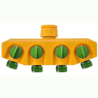 Розподільник пластиковий з 4 виходами, 3/4 VERANO | 72-136