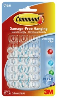 3M Прозора кліпса для гірлянд