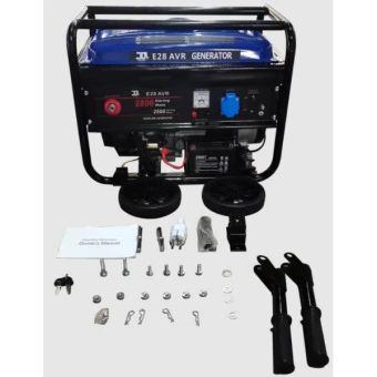 Генератор бензиновий JJ POWER E28 + олива (2.8 кВт)