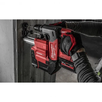 MILWAUKEE Перфоратор аккумуляторный SDS-Plus с системой пылеудаления M18 ONE FHX DEL-552C FUEL (Li-I