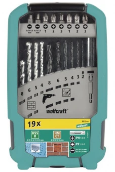 Wolfcraft комбинированный набор сверл  // 7115000