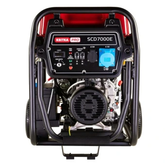 Дизельний генератор КВІТКА PRO SCD7000E + олива (6 кВт) (110-7008)