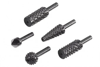 Wolfcraft набор рашпилей и зенкеров  // 2540000