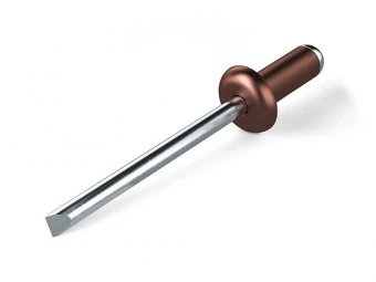 Заклепки окрашенные в цвета RAL DIN7337 3,2х 8 