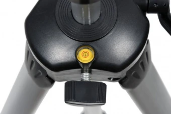 YATO Штатив тринога YATO телескопічний. кріплення 1/4"-5/8", з штангою. H= 60-150 см. алюмінієвий (D