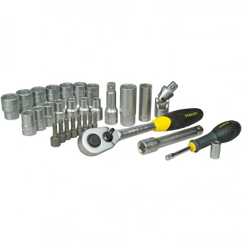 Набір інструментів STANLEY, 1/2", універсальний, 30 предметів. | STHT0-73929