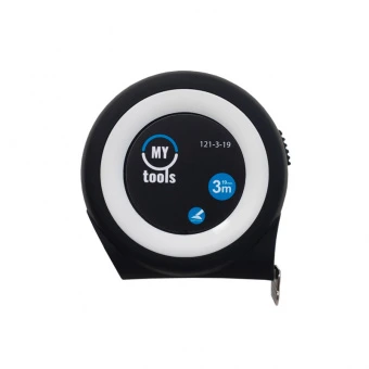 My Tools 121-3-19 Рулетка вимірювальна Black edition, 3м х19мм