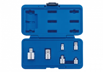 KING TONY Набор адаптеров 1/4"+3/8"+1/2"+3/4" 6 предметов | 78106