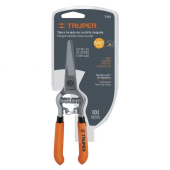 TRUPER T-20 Секатор, прямий тонкий, PVC виноградний 150мм