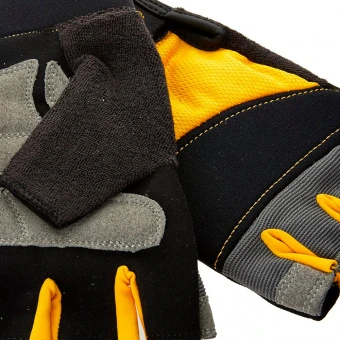 Рукавички DeWalt універсальні, відкриті, розмір L/9, з додатковими накладками на долоні