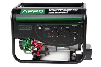 Генератор бензиновый 4-х тактный 3.0/3.2 кВт (электро запуск) APRO