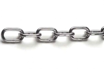 Цепь короткозвенная  5,0mm оцинкованная, хозяйственная котушка 50 м