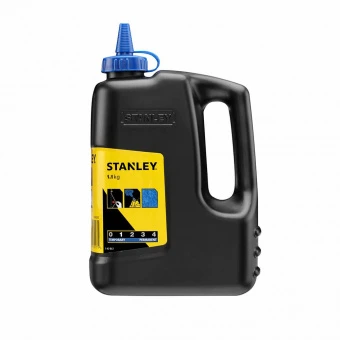 Порошок крейдяниї STANLEY, синій, стійкий до атмосферних дій, вага 1000  г | 1-47-917