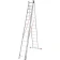 Детально фото Драбина алюмінієва 3-х секційна Квітка PRO (3х14 сходинок) (110-9814) на shurup.ua Драбина алюмінієва 3-х секційна Квітка PRO (3х14 сходинок) (110-9814)