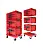 QBRICK SYSTEM Набор ящиков PRO Drawer Workshop Set 3 2.0 RED (5901238258353)