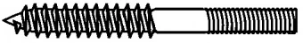 Шпилька двухрезьбовая  6х 80
