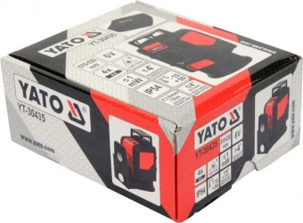 YATO Нівелір лазерний самонівелюючий YATO : 5 променів, точність- ±3 мм/ 10 м, верт./гориз. промені 