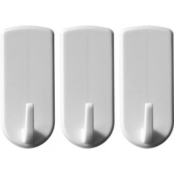 VOREL Гачки настінні самоклеючі, набір 3 шт.  | 74730