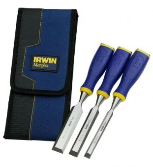 IRWIN Набор стальных стамесок по дереву из 3 предметов, MS500 13/19/25 ММ | 10503426