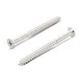 Шуруп нержавеющий универсальный, потай ART 9050 4,5 x 30/18 A2 PZ2 неполная резьба