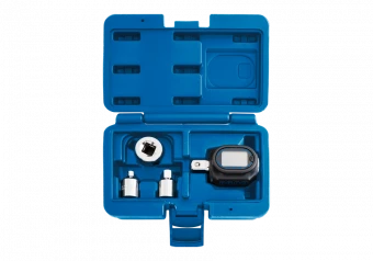 KING TONY Динамометрический адаптер серии "DIGITAL", 1/2", 40-200 Нм в кейсе с переходниками | 34417