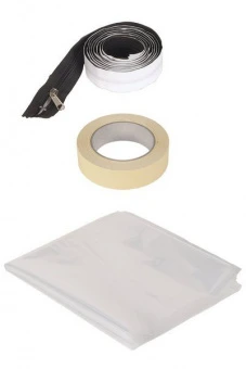 Wolfcraft дверь с лентами на молнии (Tape & Zip) 2200 x 1250 // 4005000