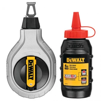 DeWALT Шнур розмічальний L=30м, в комплектікрейдяний порошок.