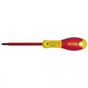 STANLEY 0-65-414 Отвертка FatMax изолированная (+) PH0Х 75 мм