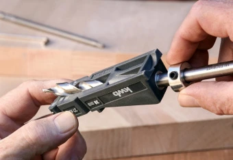 KWB 758600 Кондуктор для сверления отверстий под углом 15°, 9 мм.